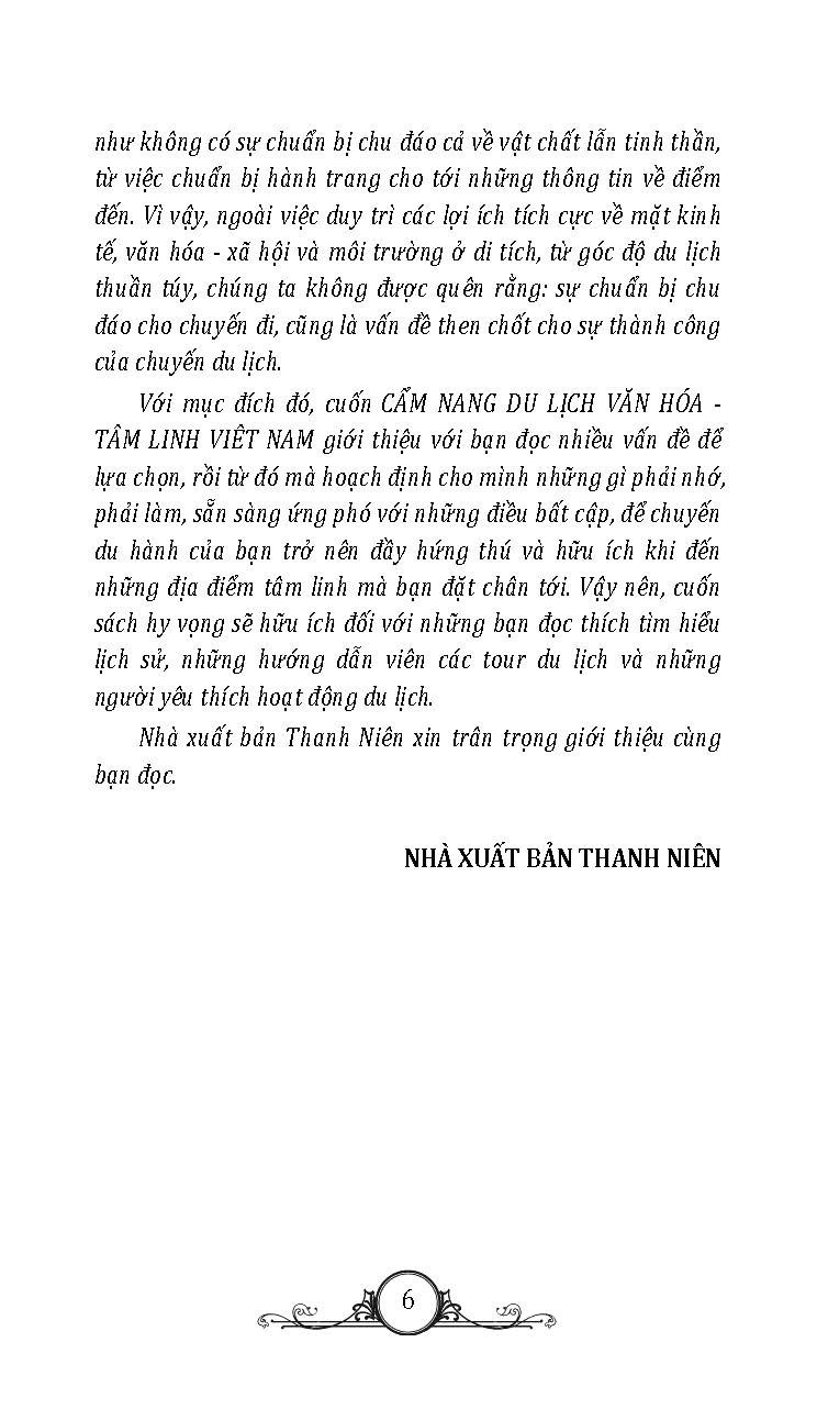 Cẩm Nang Du Lịch - Văn Hóa Tâm Linh Việt Nam (Tái bản 2025)