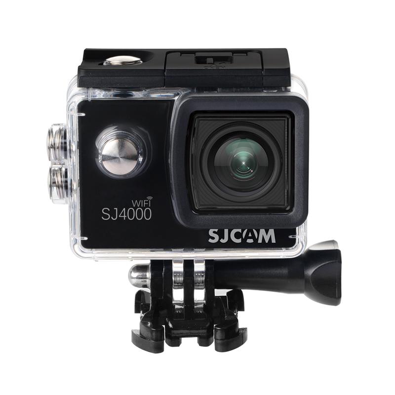 SJCAM SJ4000 WiFi 4K Camera Hành Động 4K@30FPS Wifi 2.0" Màn Hình LCD Lặn 30M Chống Nước Thể Thao Hành Động Camera - Đen