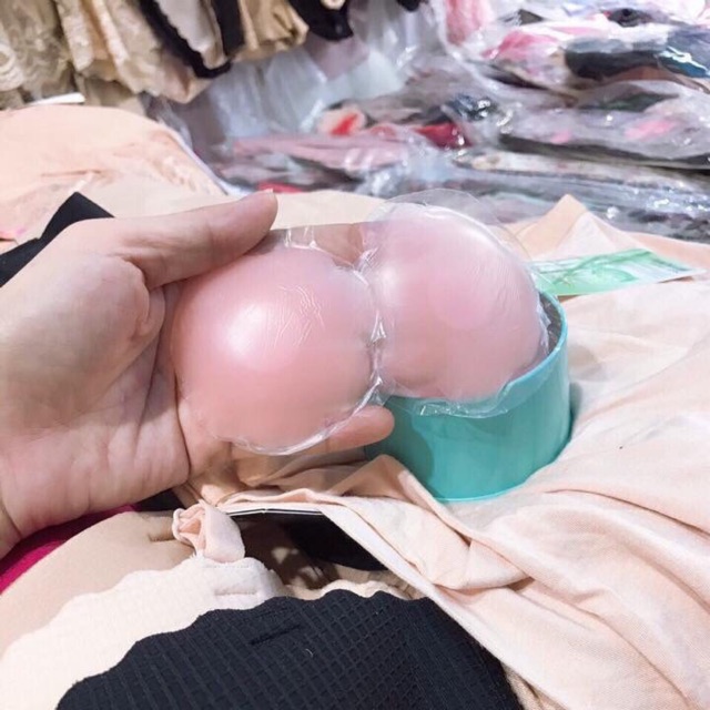 MIẾNG Dán NGỰC SILICON HỘP XANH hộp 5 đôi