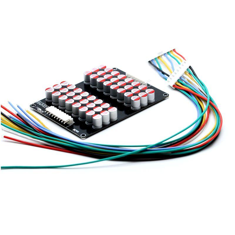 5A/7A Bảng cân bằng hoạt động Li-ion LiFePo4 Bộ cân bằng nhanh Bộ pin lithium 18650 Bộ cân bằng lưu trữ 4S 6S 8S 10S 14S 16S 21S Màu sắc: 16S 7A