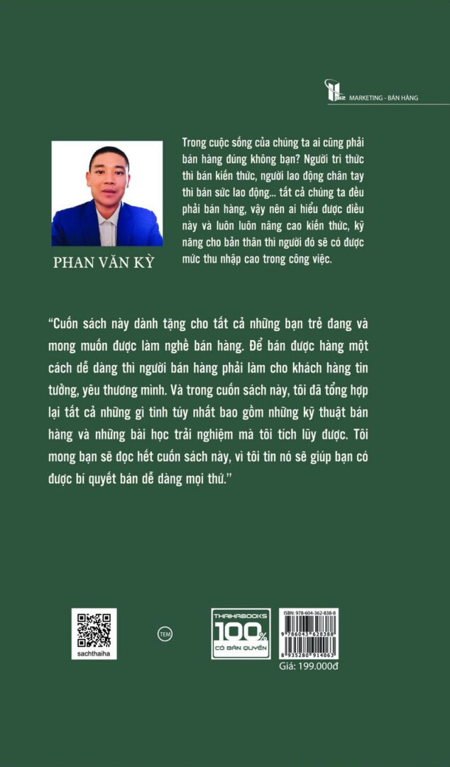 Bí Quyết Bán Dễ Dàng Mọi Thứ - Phan Văn Kỳ -