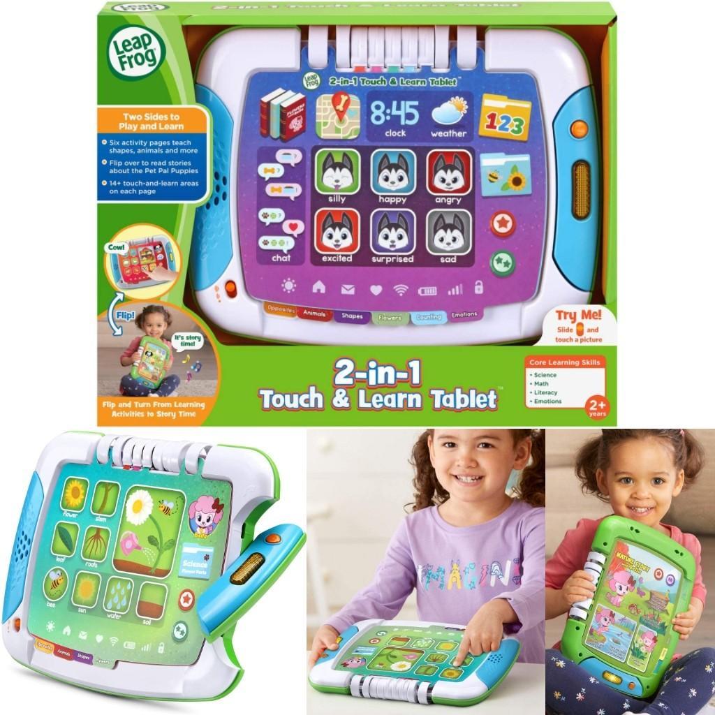 Sách cảm ứng 2in1 thông minh cho bé thương hiệu Leapfrog