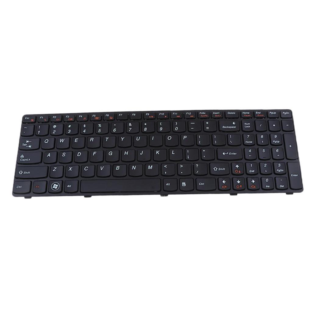 For  Z570 V570 B570 Laptop Standard US English Layout Keyboard Black