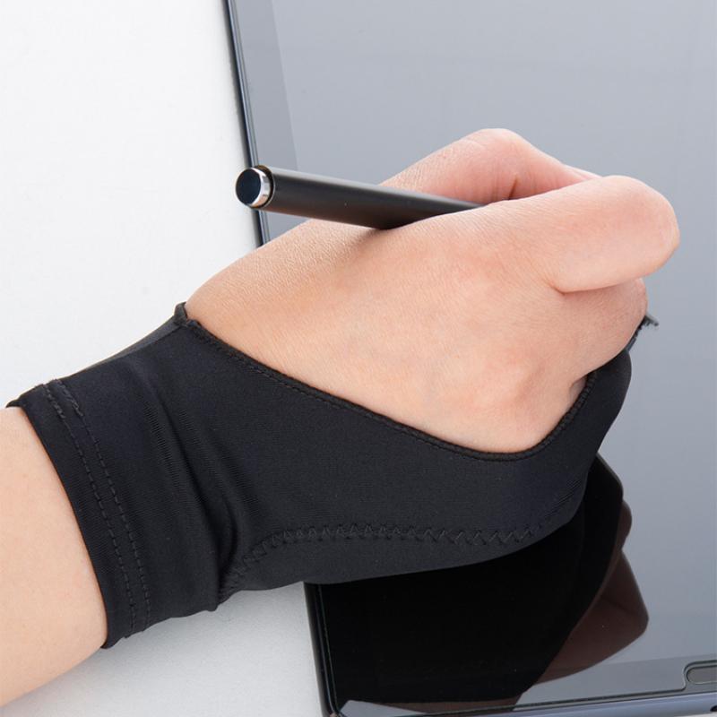 Găng tay vẽ tay hai ngón tay chống chạm cho máy tính bảng màn hình kỹ thuật số chạm vào Vẽ vẽ tranh vẽ tranh sơn dầu chống che phủ