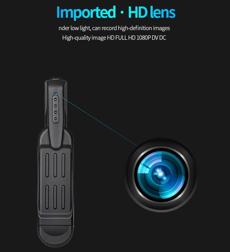 Rechargeable Camera T189 Hd 1080p Motion Detection Mini Portable Camera