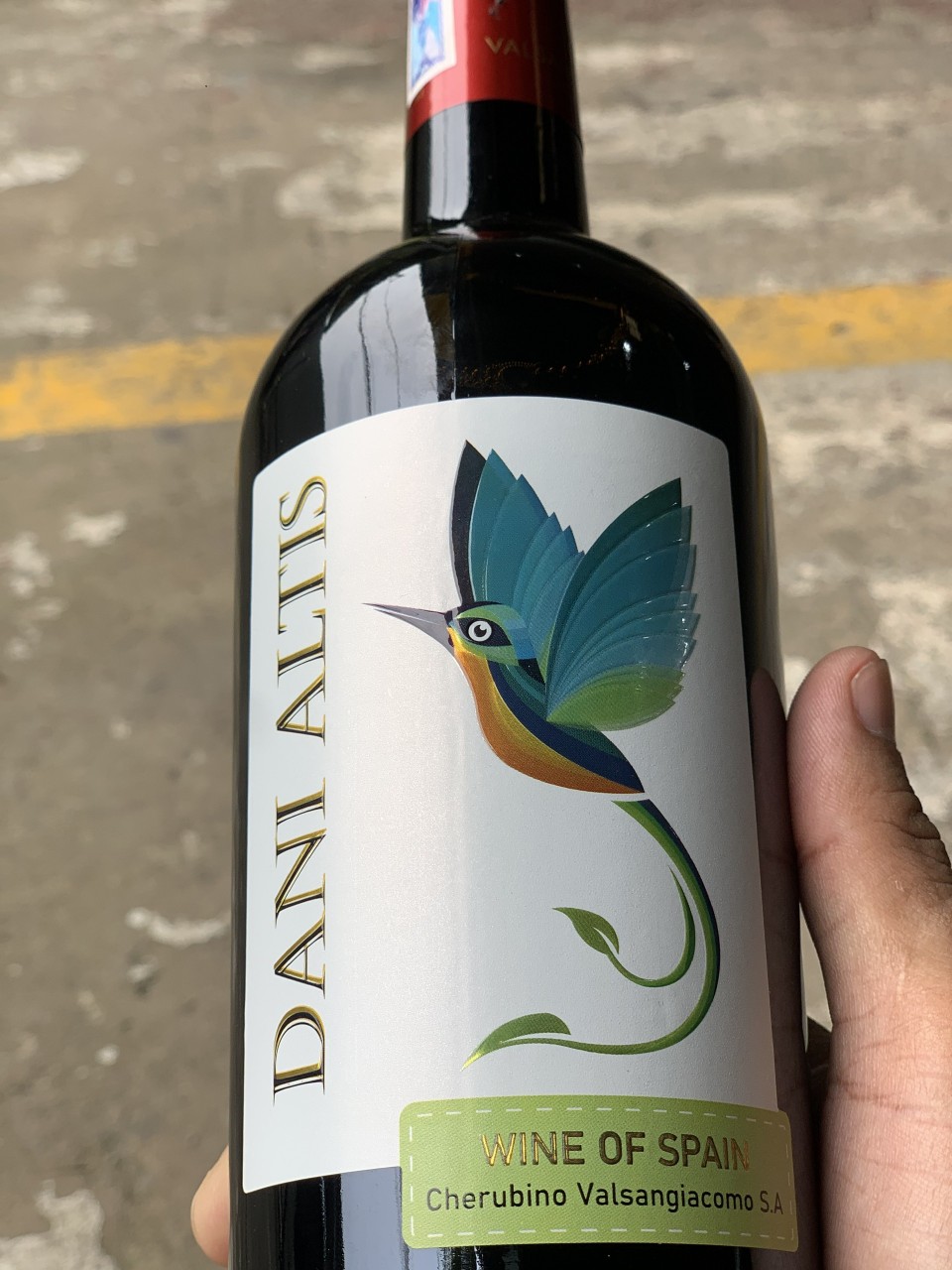 Rượu vang Tây Ban Nha Dani Altis