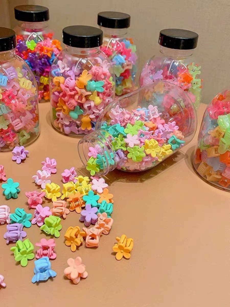 Set 20 kẹp tóc càng cua mini nhiều màu cho bé