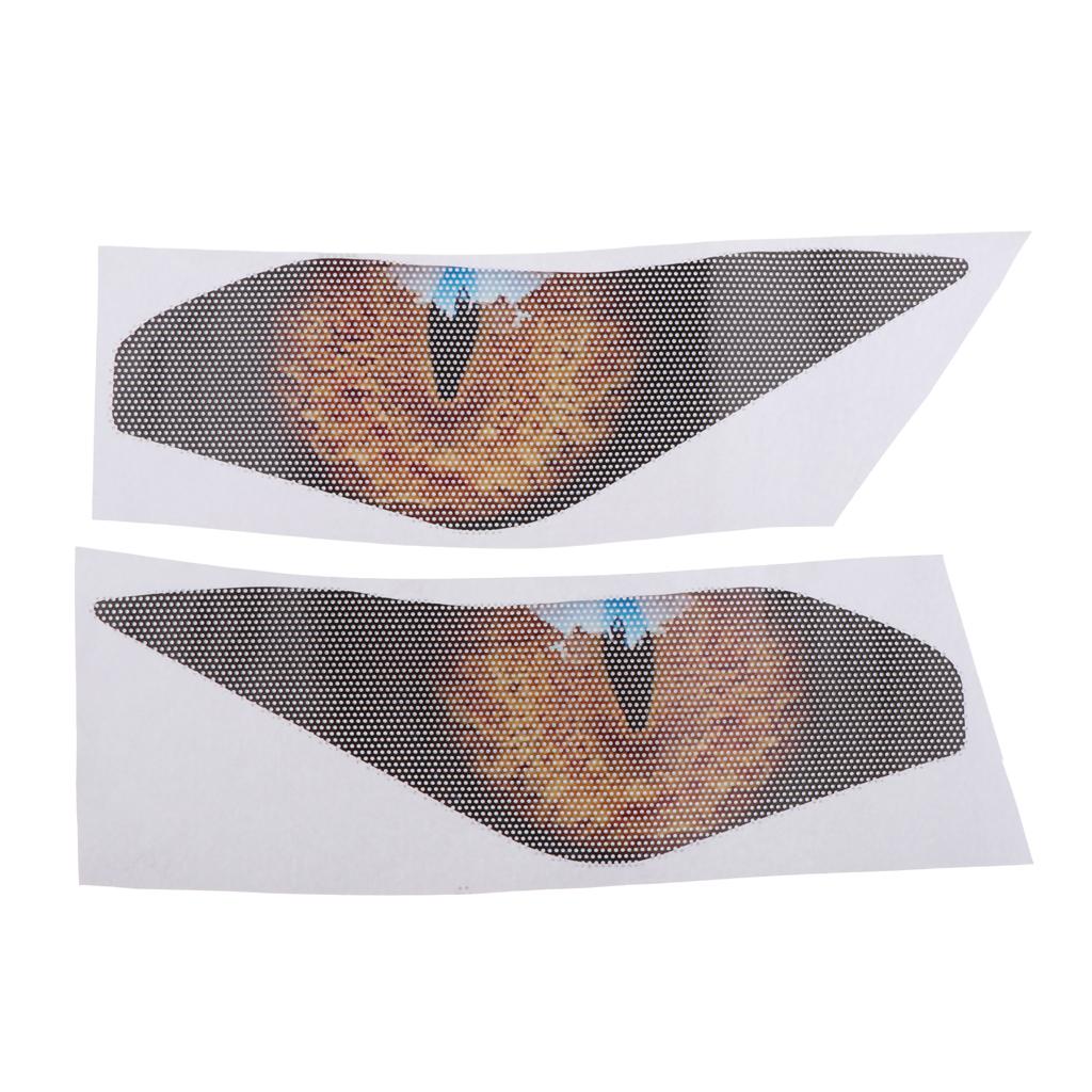 Sport Motorcycle Eyes Headlight Sticker Cover Kit Fit For Kawasaki Ninja650