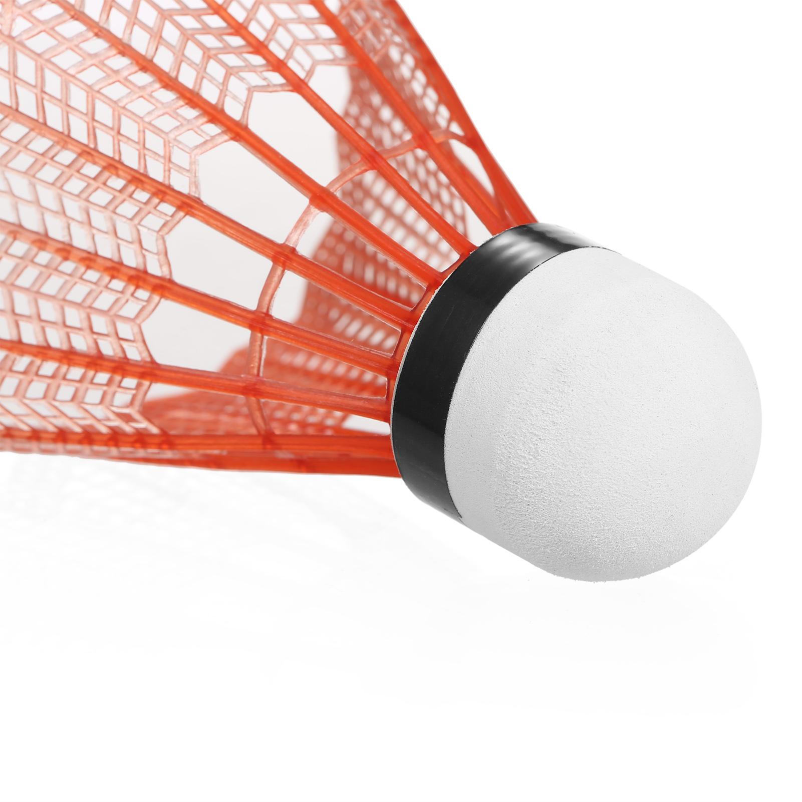 Set 12 Quả Cầu Lông Nhựa Bằng Sợi Nylon Chống Gió