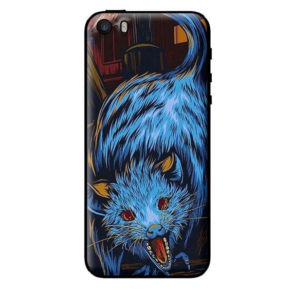Ốp in cho iPhone 5 Chuột Xanh - Hàng chính hãng