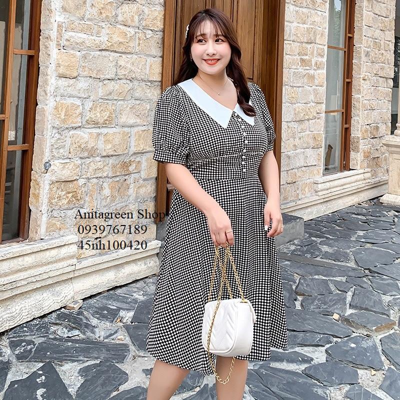 Nh100420-ĐẦM XÒE SỌC TAY NGẮN s-6xl