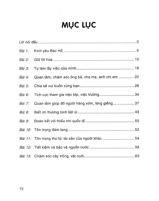 Sách - Truyện Đọc Đạo Đức Lớp 3