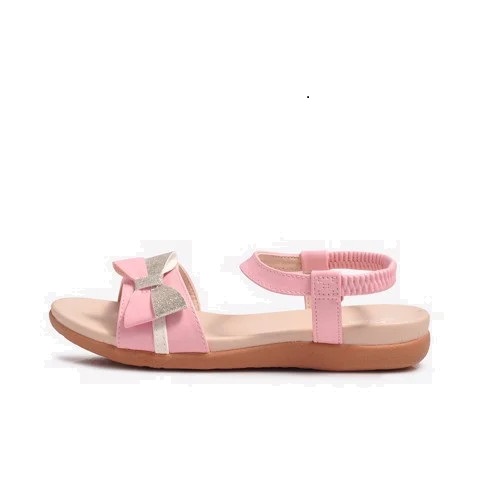 SANDAL QUAI HẬU BÉ GÁI ĐÍNH NƠ XINH XẮN DRG001300 - Hồng