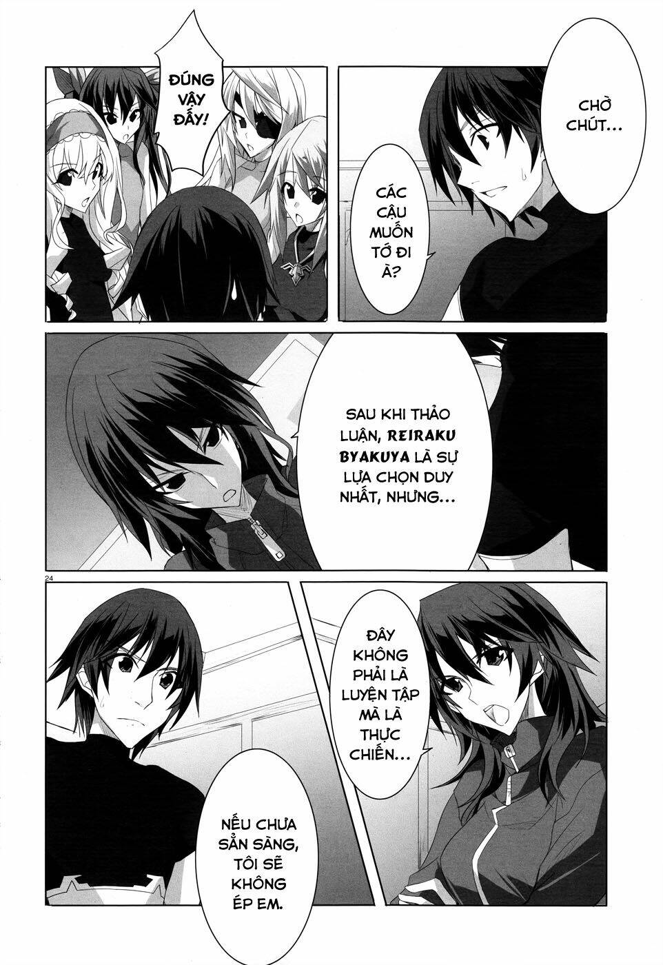 infinite stratos chapter 22 25