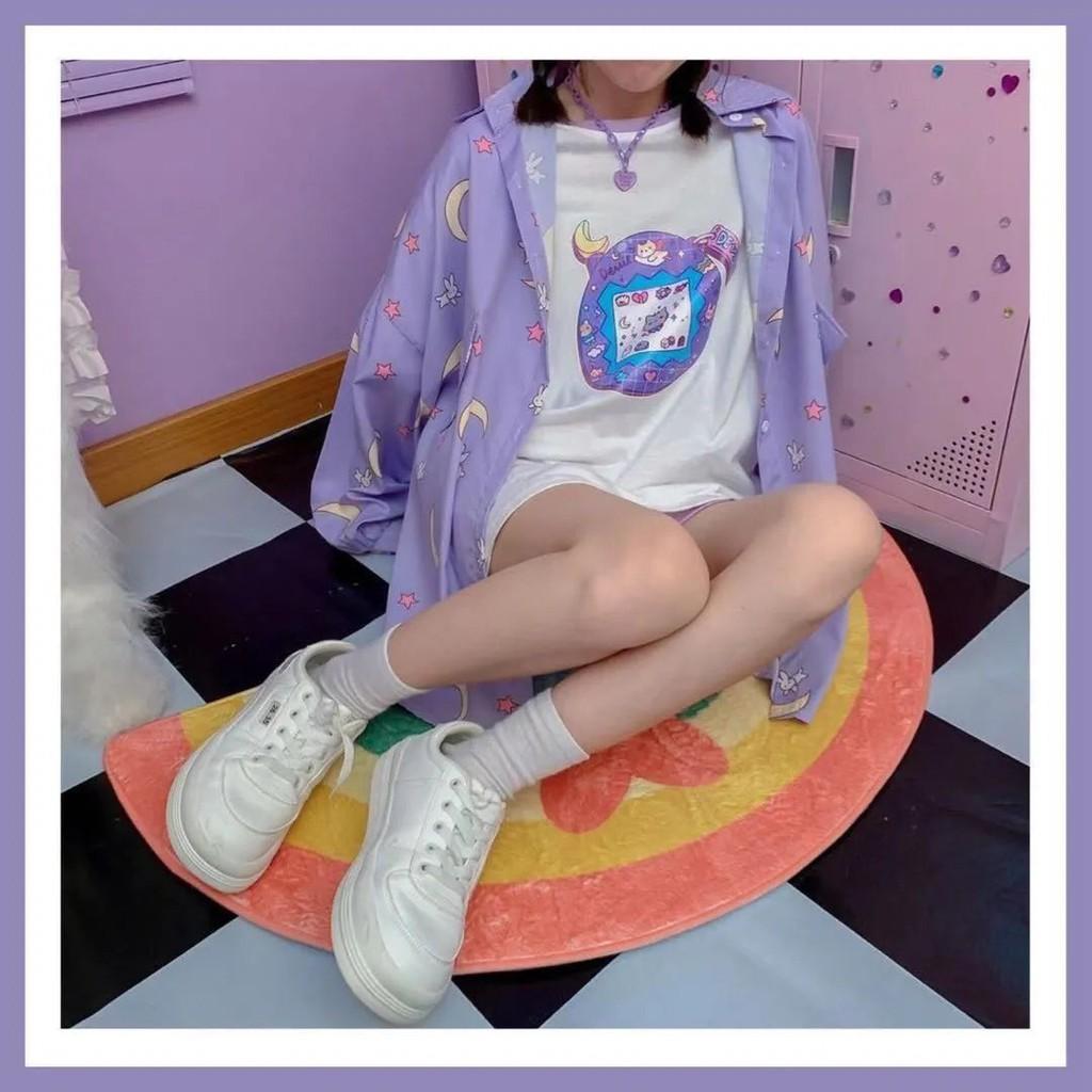 Áo sơ mi Hàn quốc dài tay dễ thương