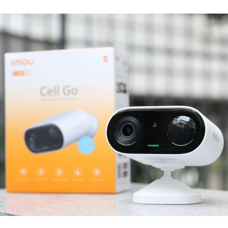 Camera dùng pin không dây IMOU Cell Go IPC-B32P-V2 2K - Dùng trong nhà và ngoài trời, hỗ trợ quay video, có loa báo động - Hàng chính hãng