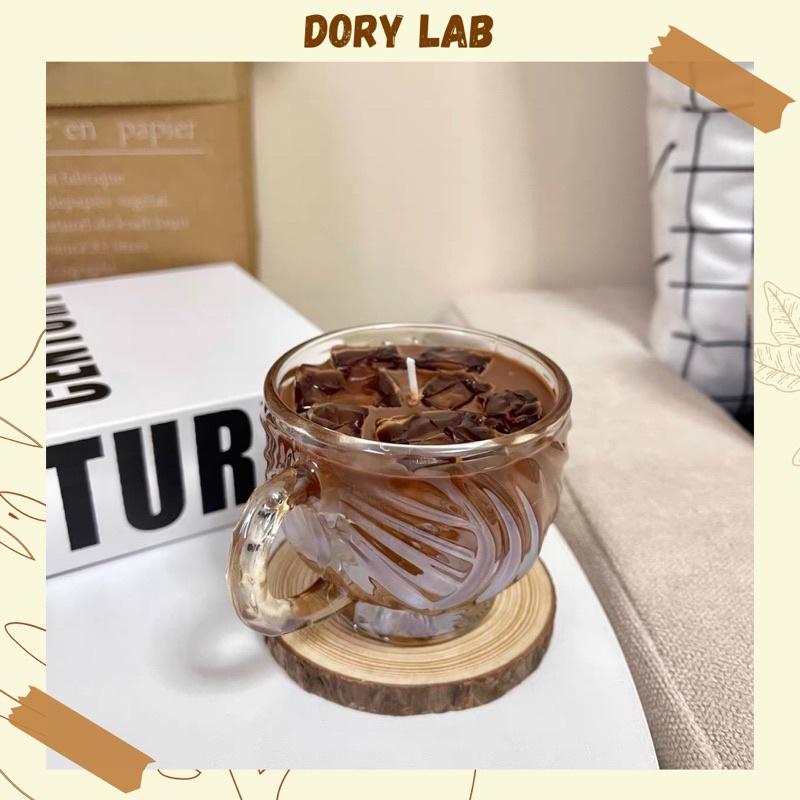 Nến Thơm Ly Cà Phê Tay Cầm Hàn Quốc, Phụ Kiện Decor - Dory Lab