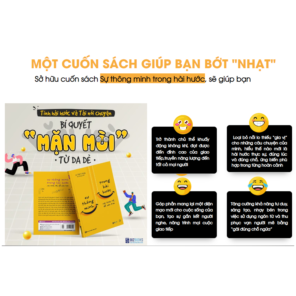 Sách Giao Tiếp Hài Hước Giỏi Nhìn Người Khéo Bắt Chuyện, Sự thông minh trong hài hước, Nghệ thuật pha trò dí dỏm