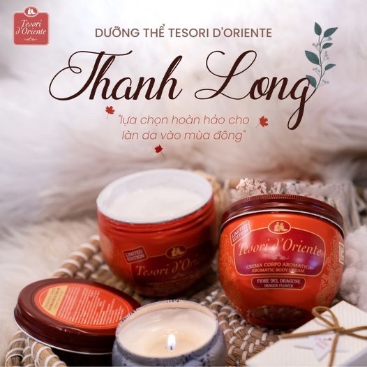 Kem Dưỡng Thể Body Tesori D'Oriente Hương Nước Hoa 300ml Chính Hãng