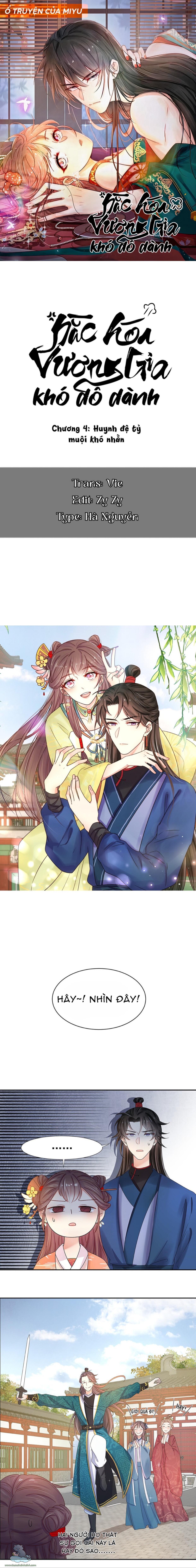hắc hoá vương gia khó dỗ dành chapter 4 1
