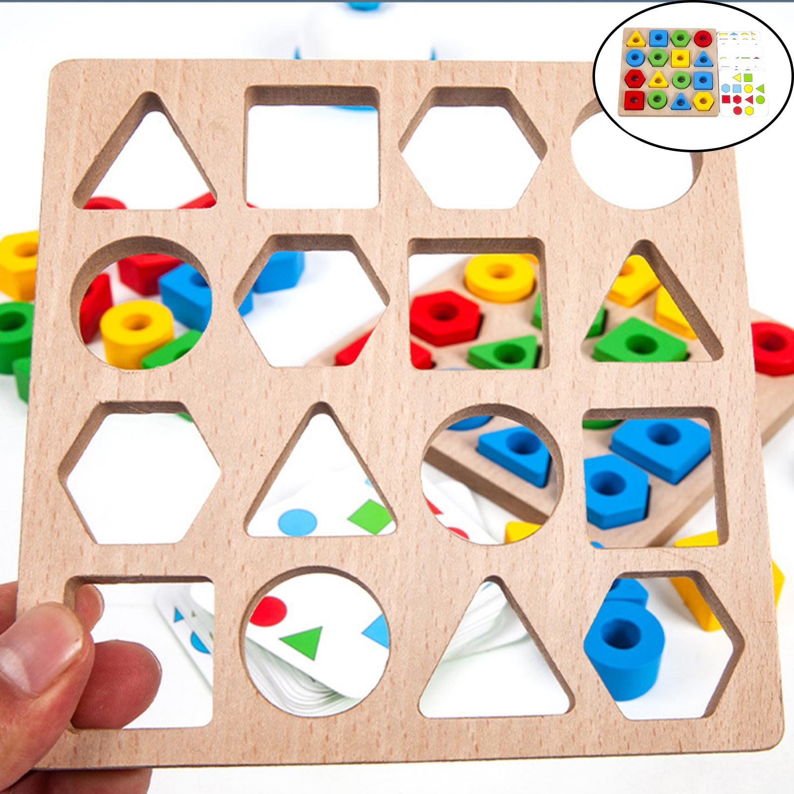 Educational Toys Shape Recognition Puzzle Toys Children Toddlers Girls