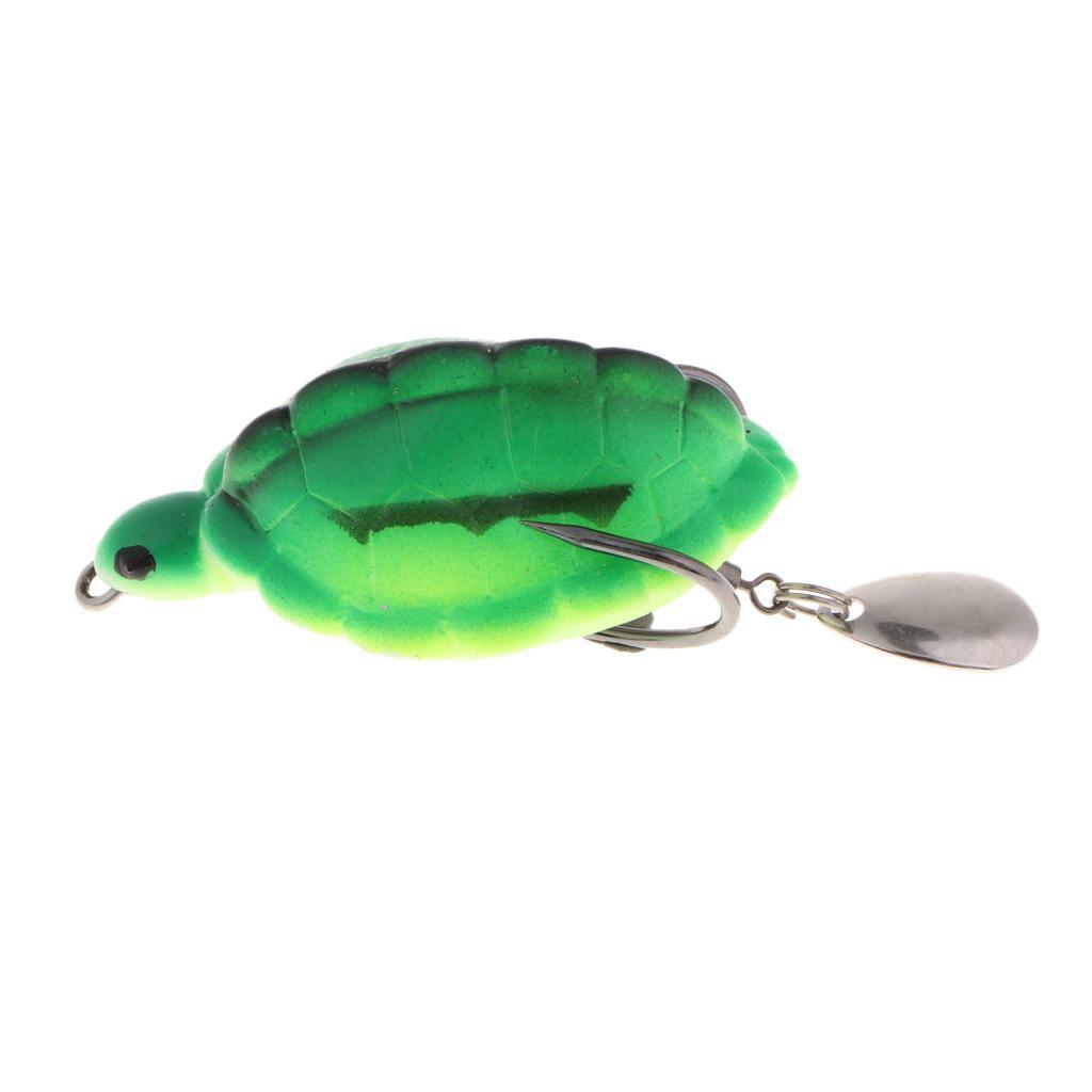 Soft Silicone Frog   Hook Baits Crankbaits Orange