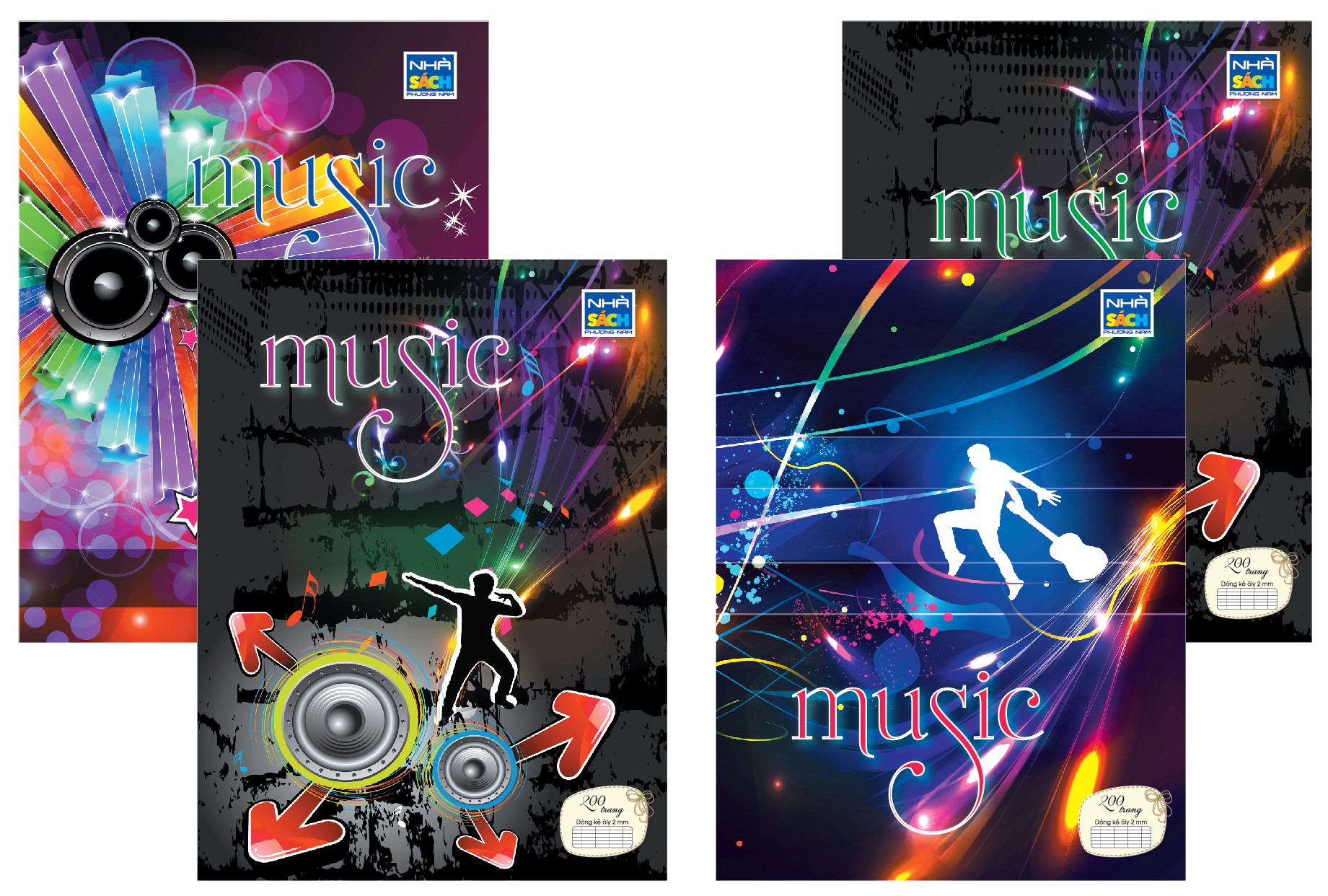 (Mua 10 Cuốn Tặng 3 Cuốn) Tập Pnc 200T Dl70 Ôli -  Music - Giao Mẫu Ngẫu Nhiên
