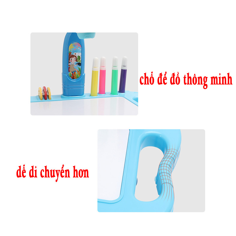 Bộ Đèn Chiếu Hình Tập Vẽ Tranh Cho Bé - Máy Chiếu Đa Năng Giúp Phát Triển Trí Não E359