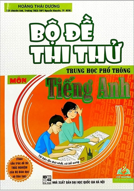 Sách - Bộ Đề Thi Thử THPT Tiếng Anh - Hoàng Thái Dương #huongbook