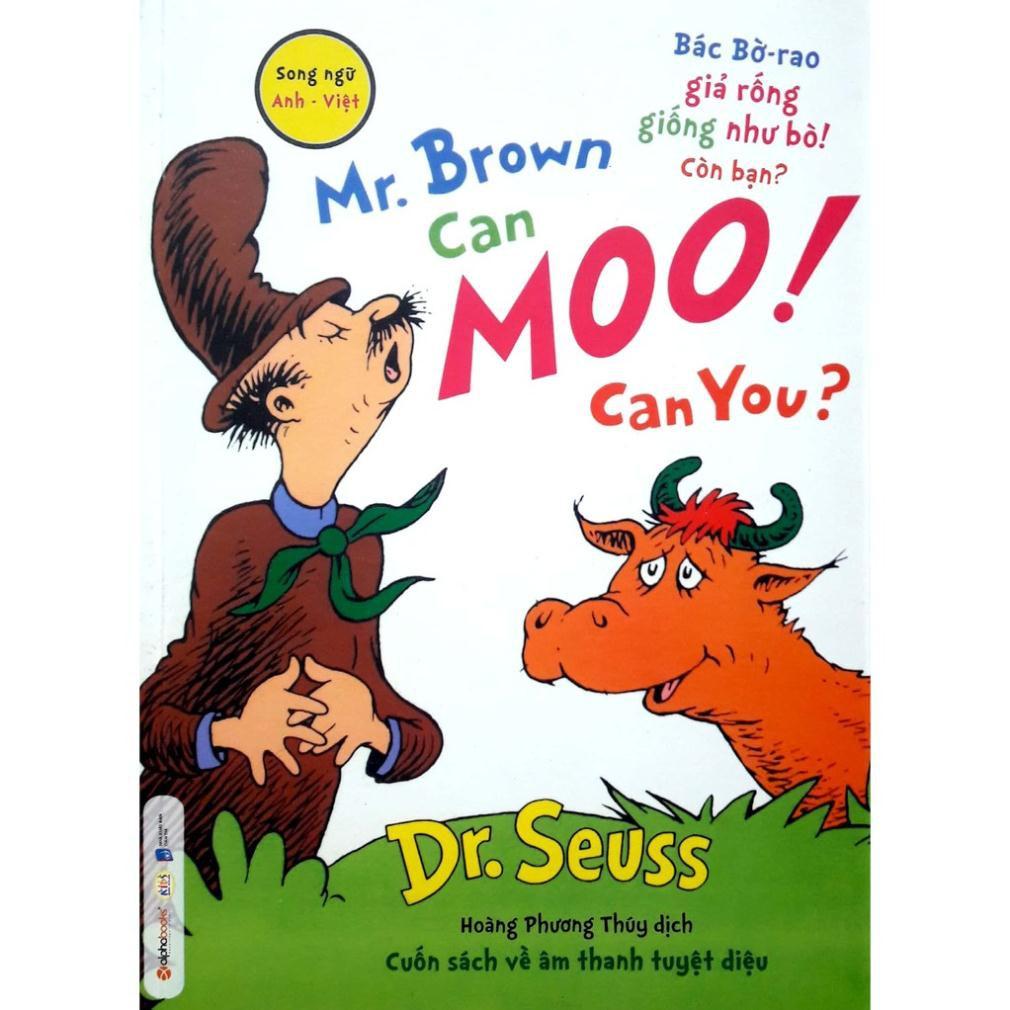 Sách-Dr.Seuss-Mr.Brown can moo!Can you?-Bác Bờ-rao giả rống giống như bò!Còn bạn?
