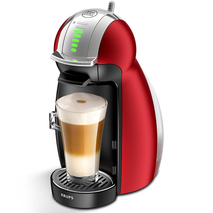 Máy Pha Cà Phê Viên Nén Nescafe Dolce Gusto - Genio 2 Red Metal - Hàng chính hãng