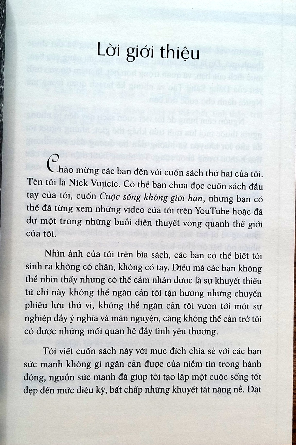 Đừng Bao Giờ Từ Bỏ Khát Vọng - Nick Vujicic