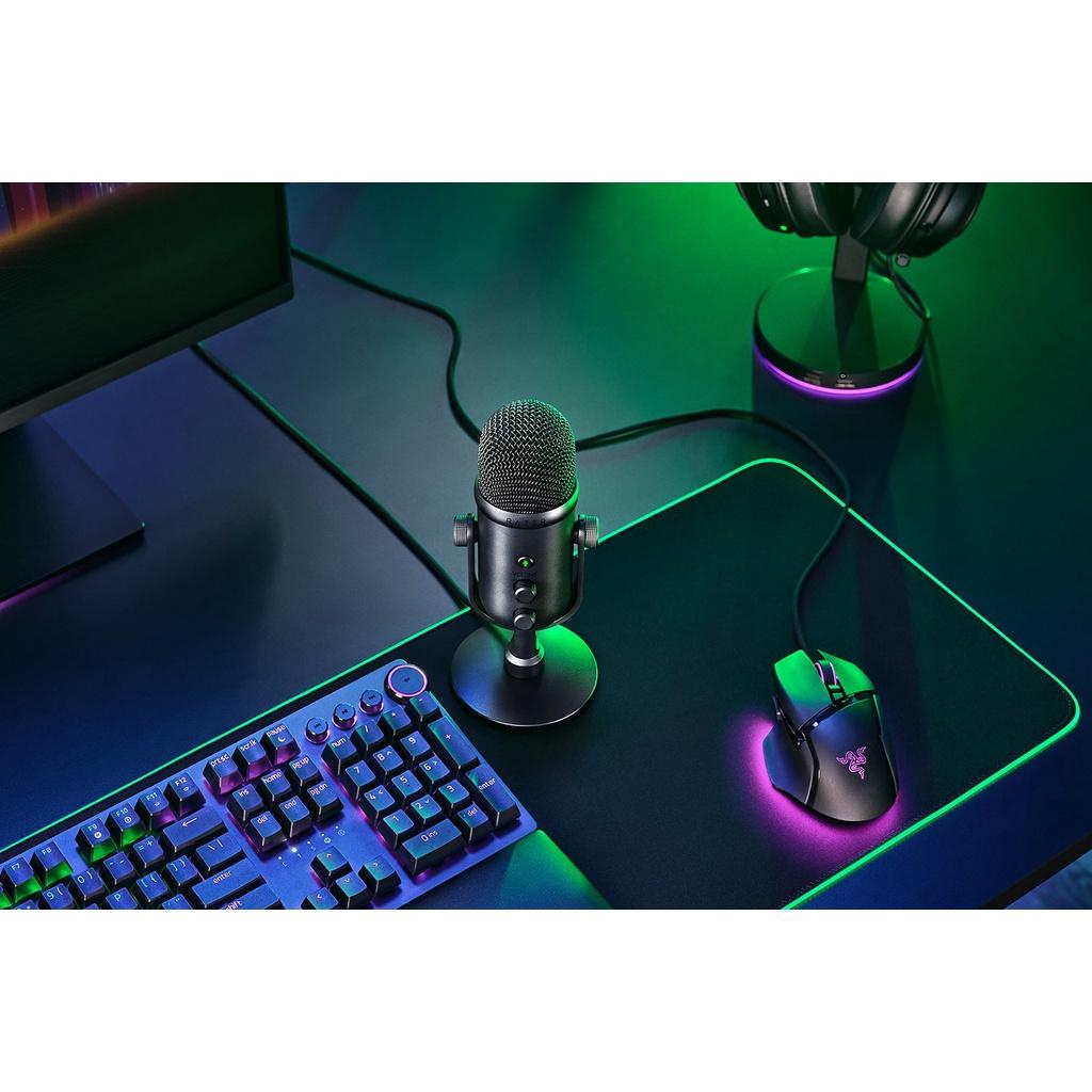 Mic thu âm Razer Seiren V2 Pro RZ19-04040100-R3M1 | Lọc tạp âm | hàng chính hãng - Bảo hành 24 tháng