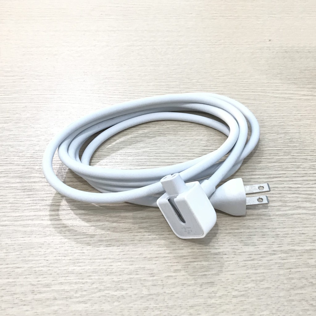 Dây nguồn 1.8m nối dài cho sạc macbook Air, Rentina