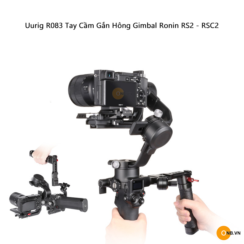 R083 Tay Cầm Gắn Gimbal Ronin RS3 RS2 RSC2 hỗ trợ quay