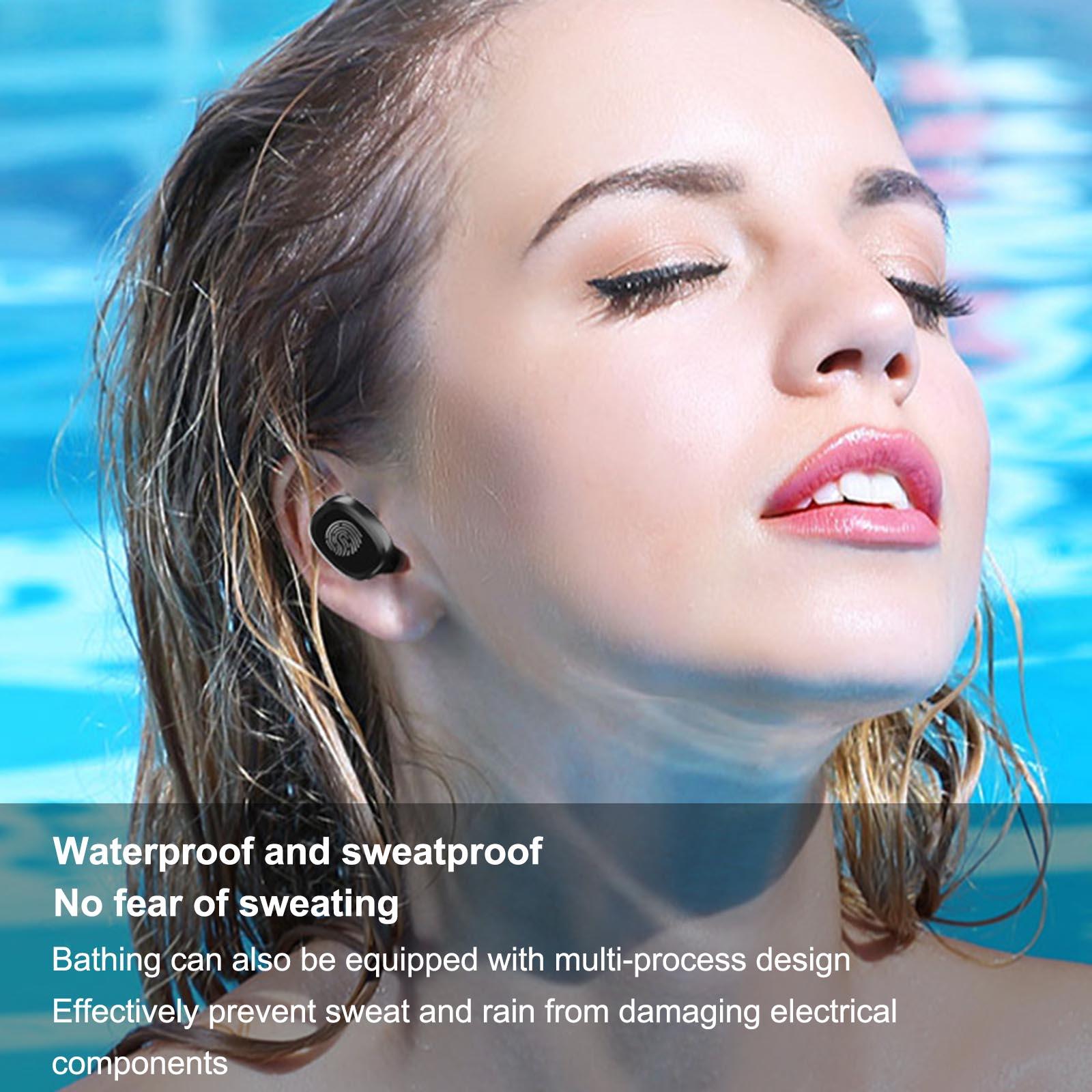 Tai nghe Bluetooth 5.1 TWS không dây đích thực Chống ồn Điều khiển cảm ứng,chống thấm nước