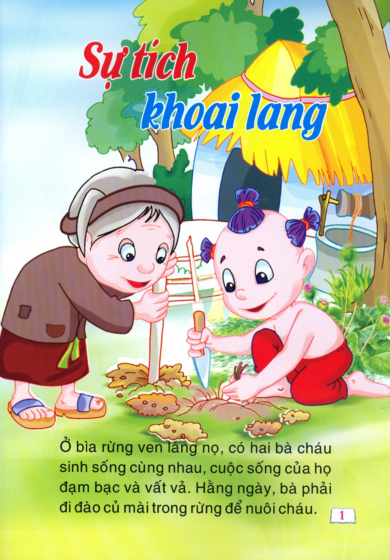 Cổ Tích Trăng Non - Sự Tích Khoai Lang