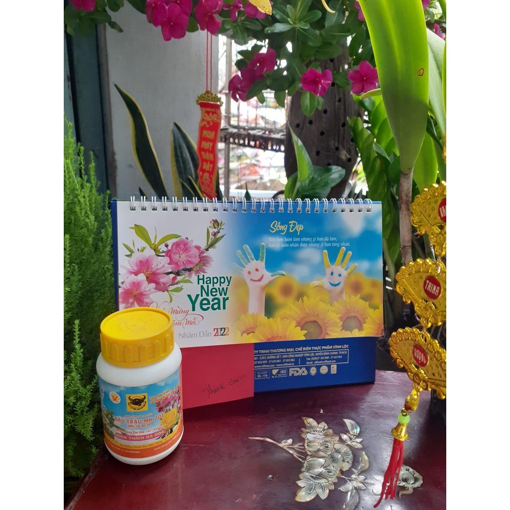 Phân bón đầu trâu npk 10-30-20 chuyên cho hoa lan cây cảnh