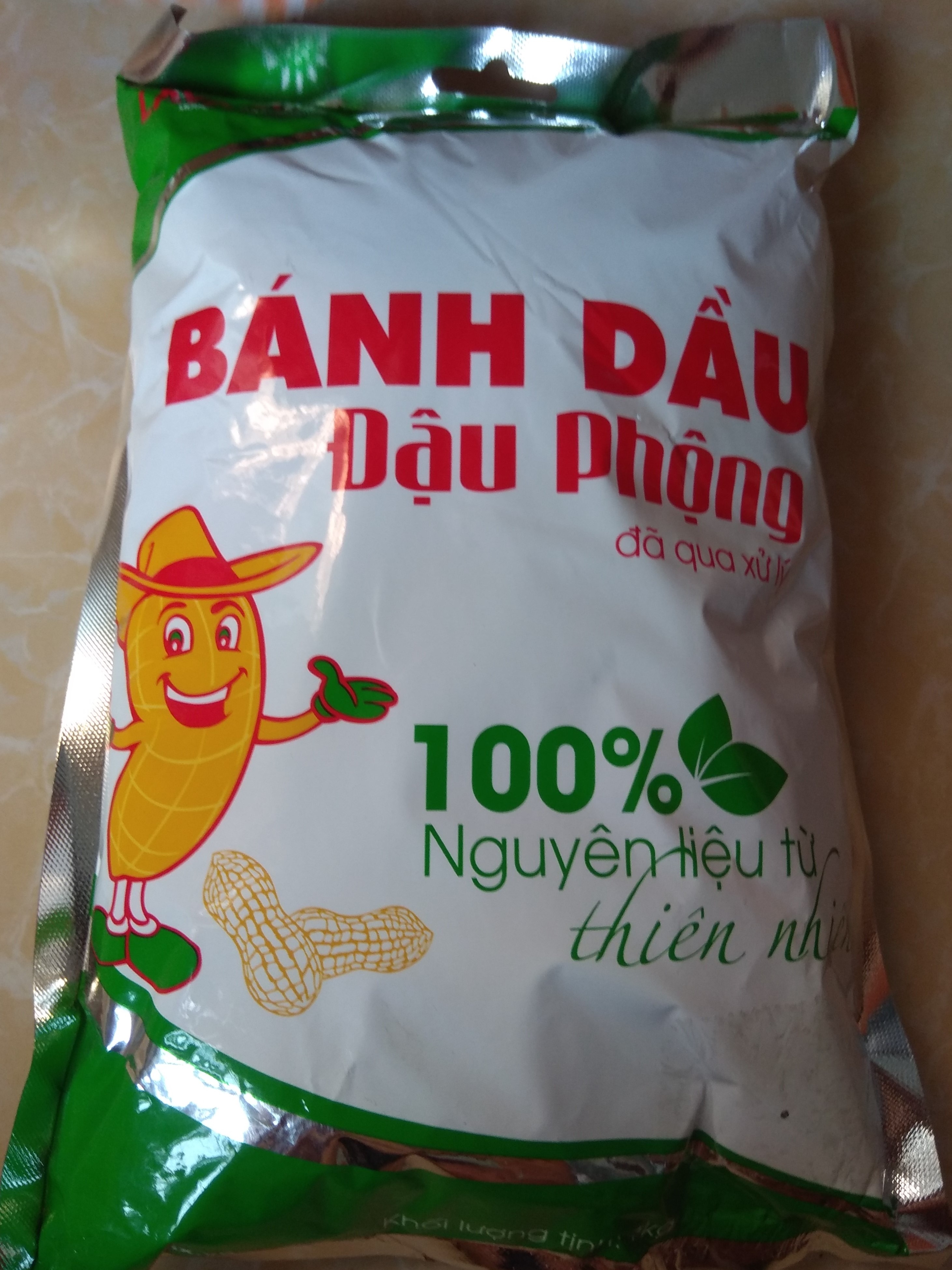 Bánh dầu đậu phộng đã qua xử lý- gói 1 kg