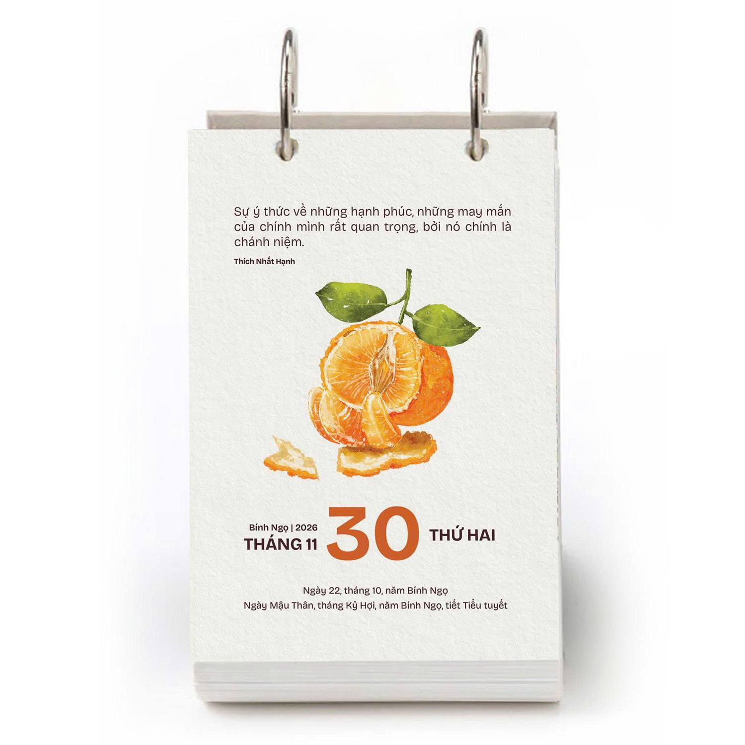 Lịch Bàn 2026 - Lòng Đất Nở Hoa Trời