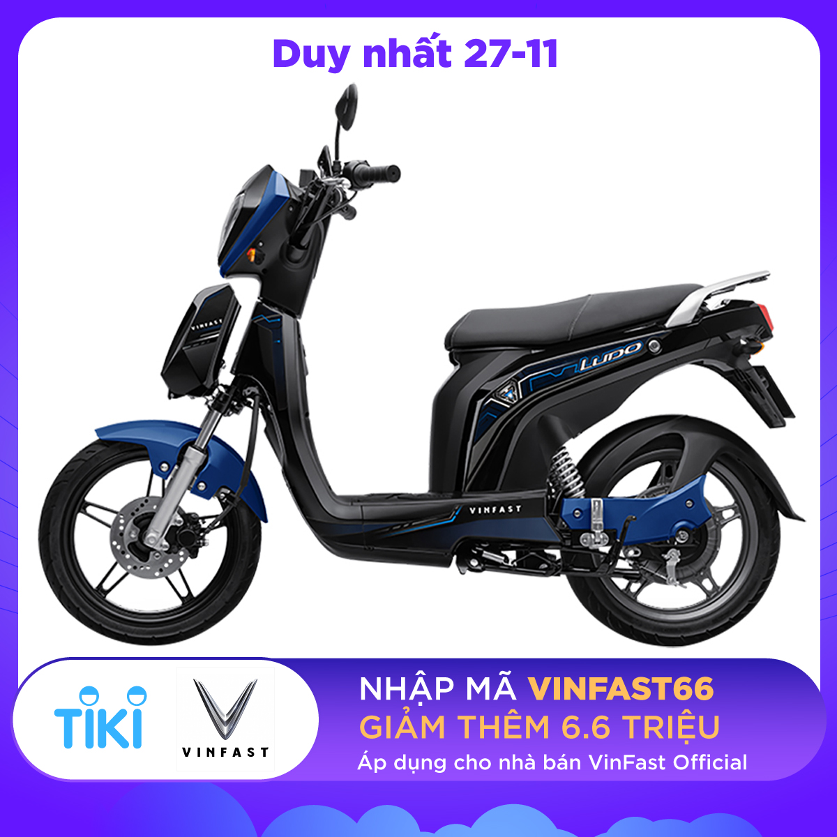 Xe máy điện VinFast Ludo