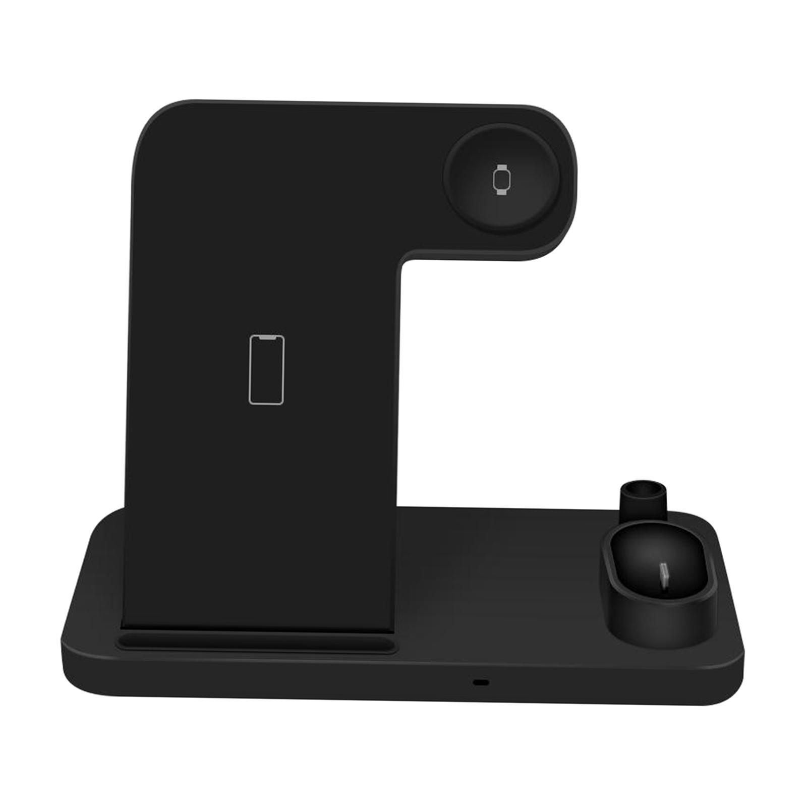 Wireless Charger Charging Station Dock For Watch Phone Pencil EU