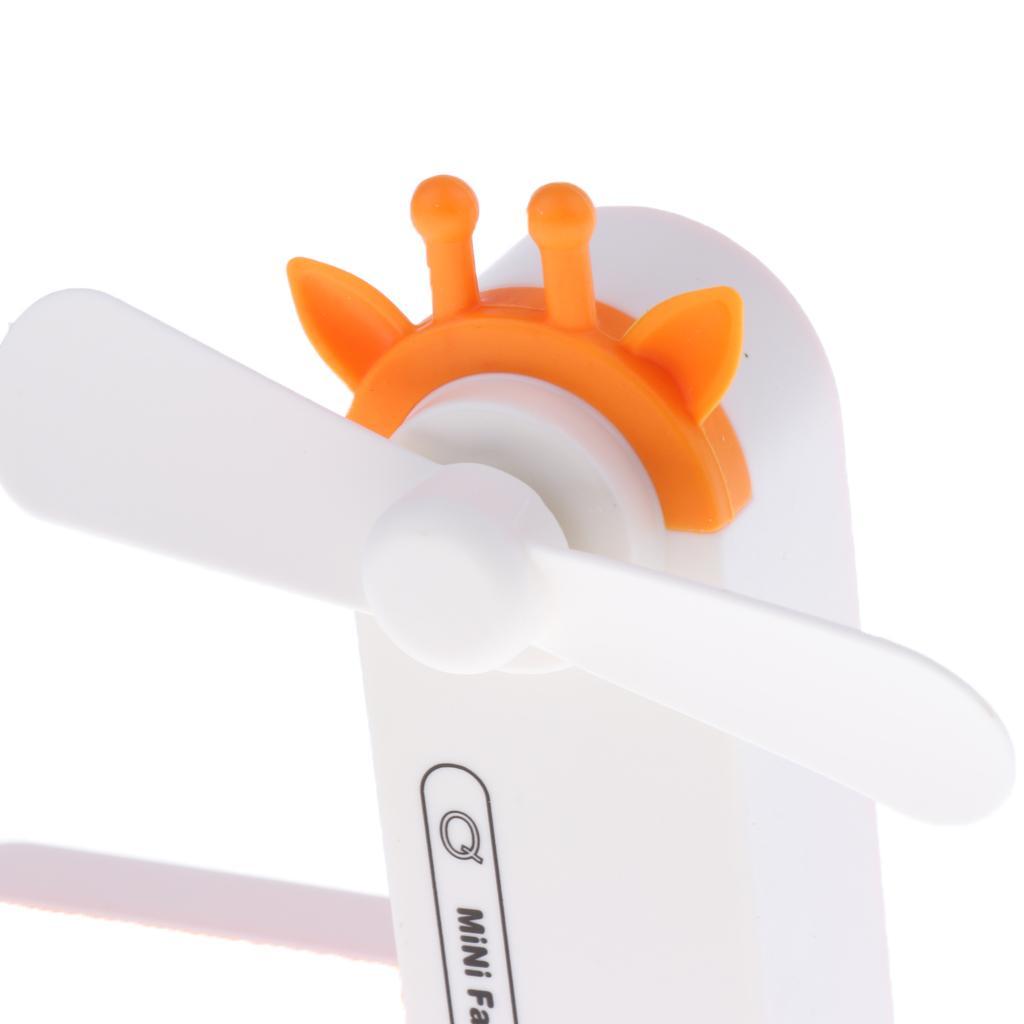 Travel Handheld Mini Portable Fan Mute USB Summer Cooling Fan