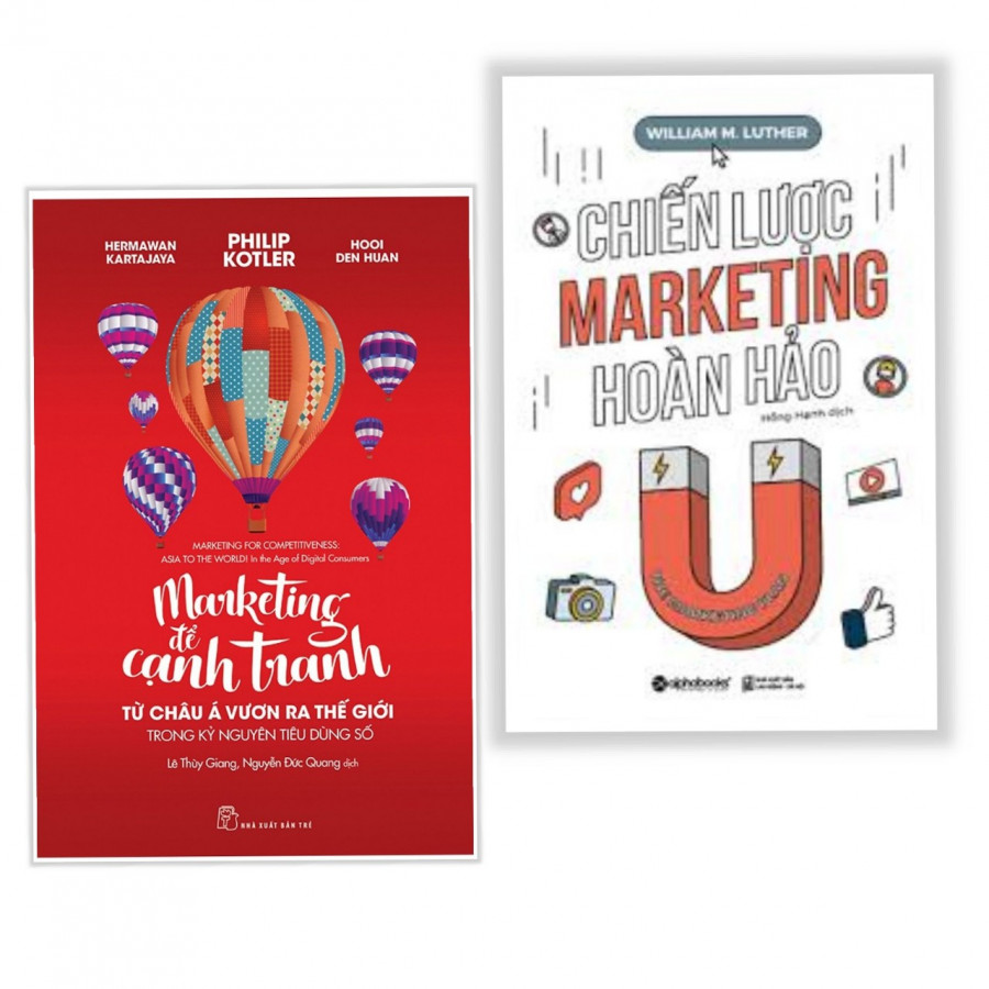 Combo Sách Marketing Bán Chạy Nhất: Marketing Để Cạnh Tranh + Chiến Lược Marketing Hoàn Hảo -