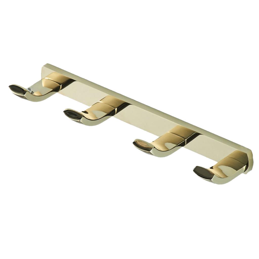 Solid Brass Robe Hook Bathroom Towel Hook Entrance Wall Hook for Coat