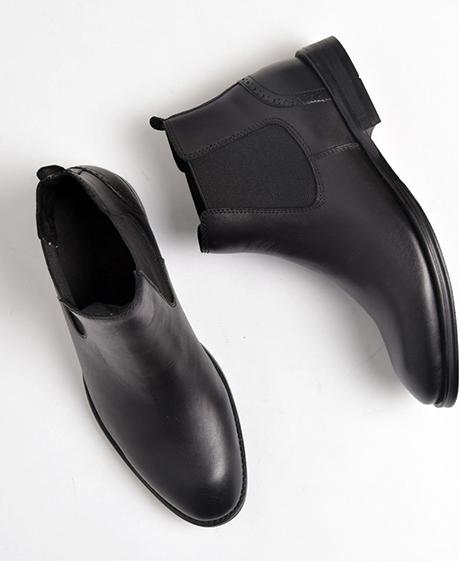 Chelsea boot da trơn đơn giản BOT03