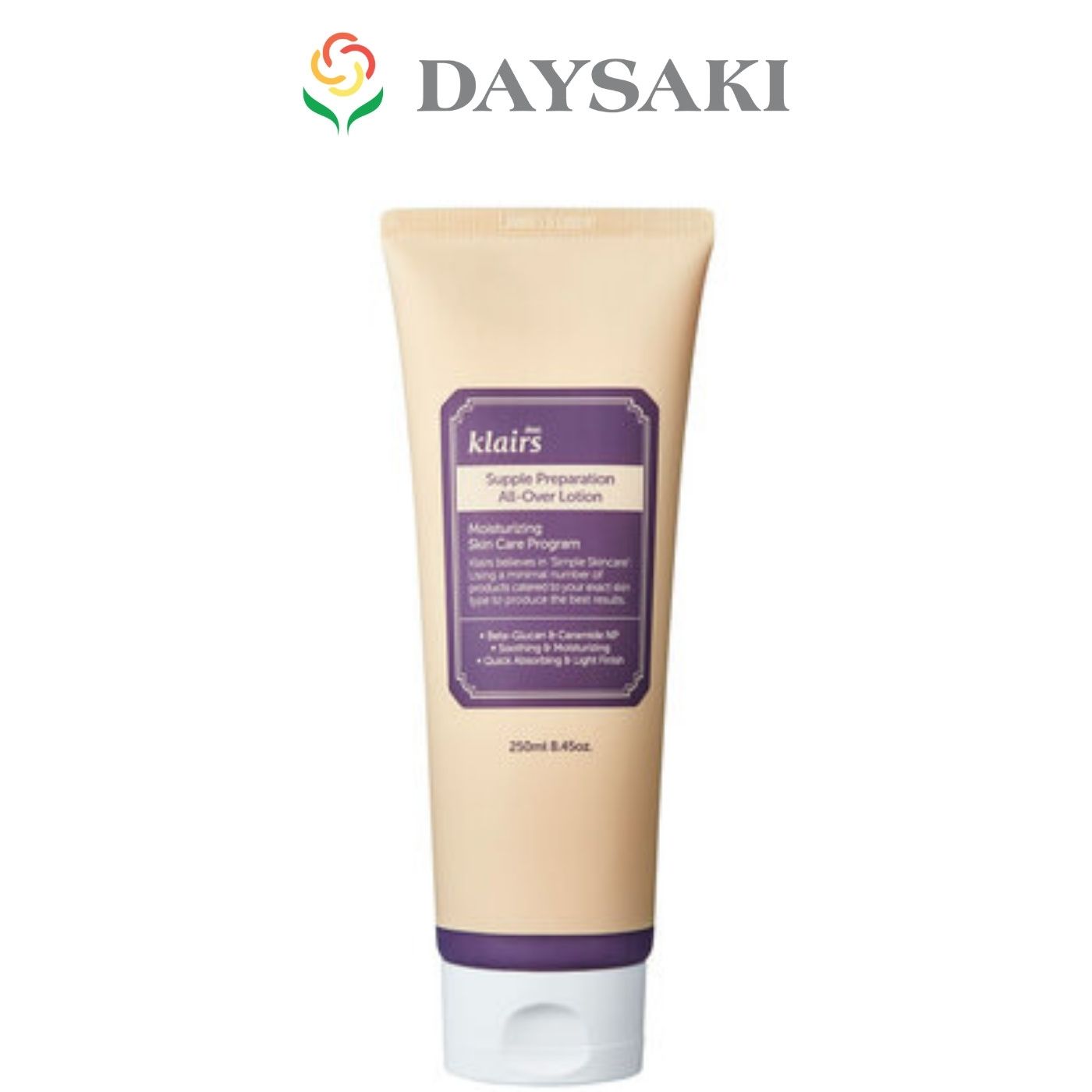 Klairs Kem Dưỡng Ẩm Đa Năng Cho Da Mặt Và Cơ Thể Supple Preparation All Over Lotion 250ml