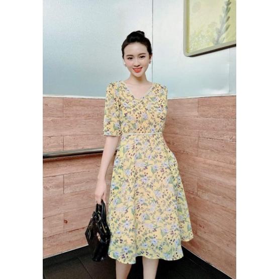 ĐẦM XÒE VOAN HOA CÔNG SỞ CỔ CÁCH ĐIỆU