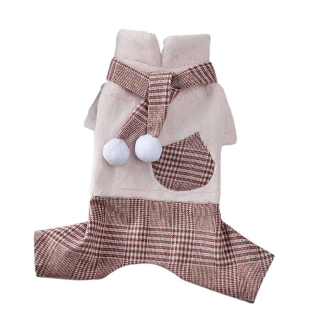 Pet Dog Clothes Winter Warm Soft Hoodie Pet Clothes Warm Clothing  S/M/L