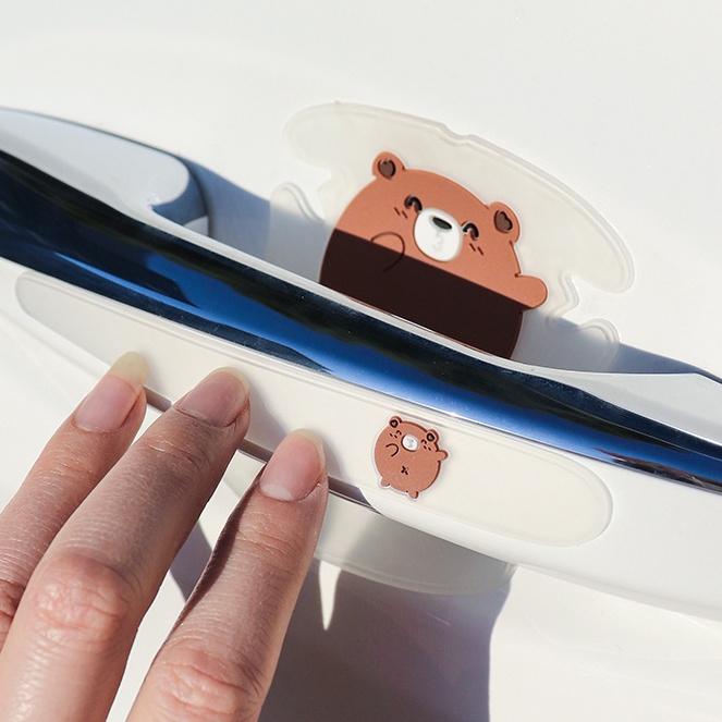 Miếng Dán Bảo Vệ Tay Nắm Cửa Xe Hơi Chống Trầy Xước